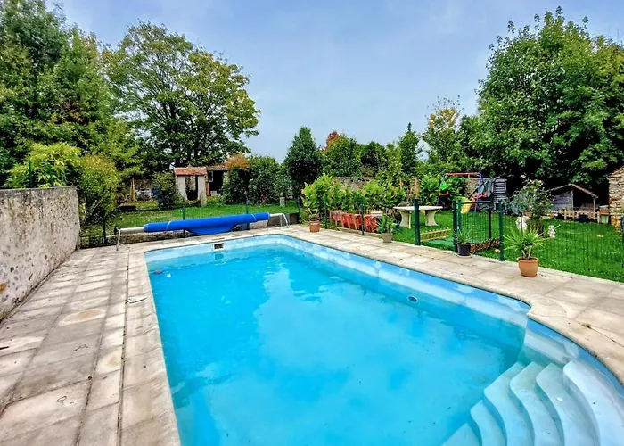 Ferienhaus In Le Chatel With Swimming Pool *